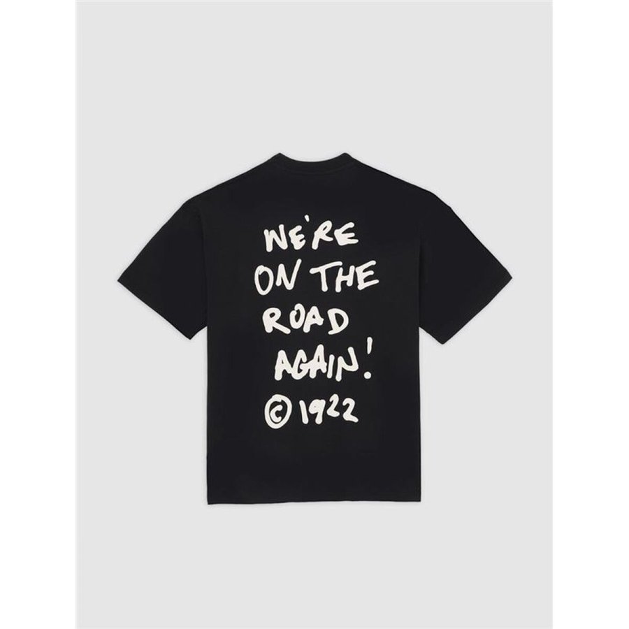 Kort�rmet T-shirt til M�nd Dickies Sneedville Ss Sort #2