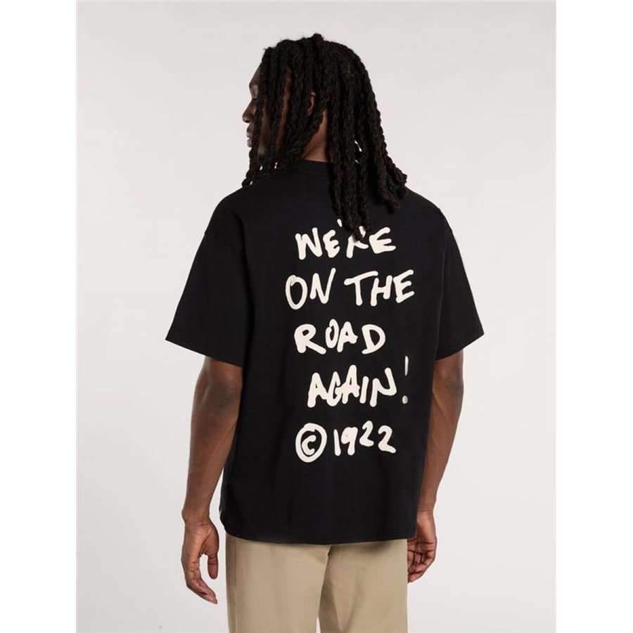 Kort�rmet T-shirt til M�nd Dickies Sneedville Ss Sort #4