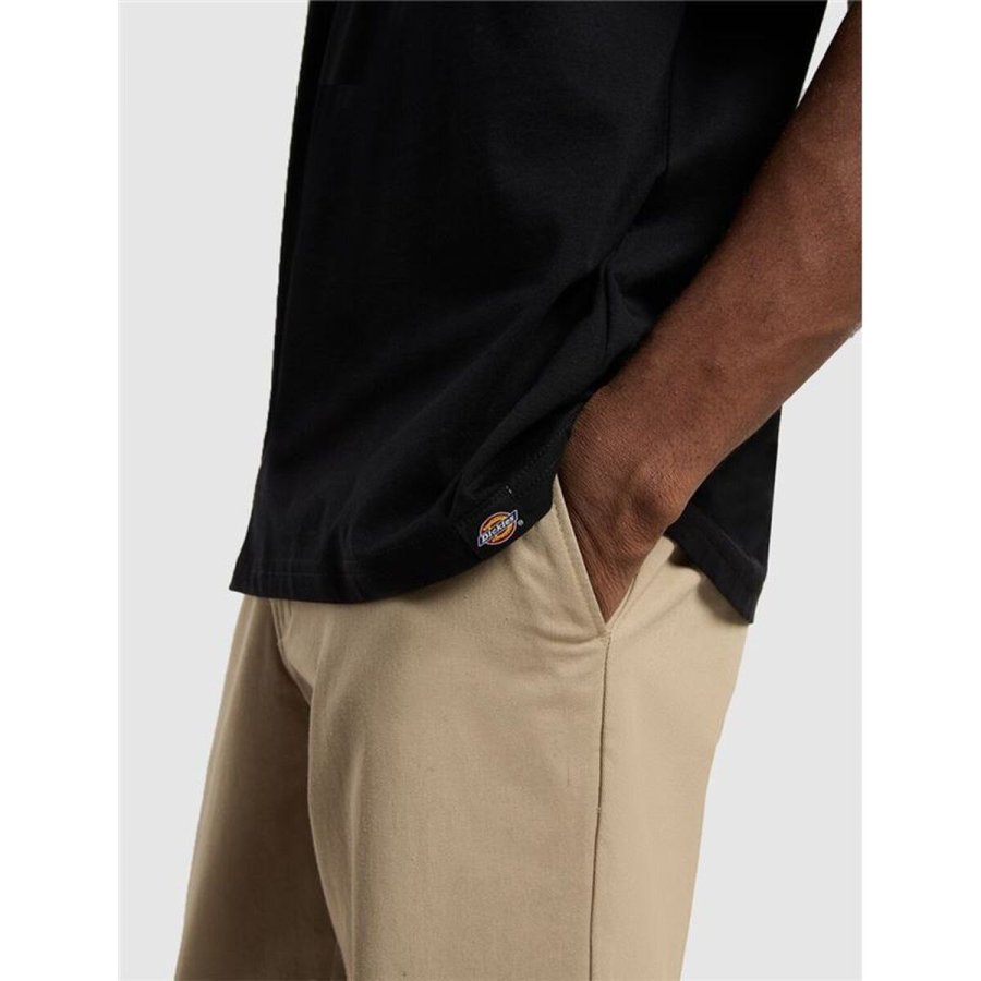 Kort�rmet T-shirt til M�nd Dickies Sneedville Ss Sort #7