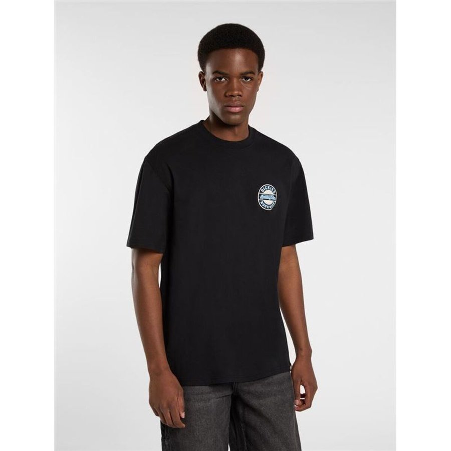 Kort�rmet T-shirt til M�nd Dickies Circle Sort #3