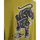 Kort�rmet T-shirt til M�nd Dickies Graysville Sennep #6