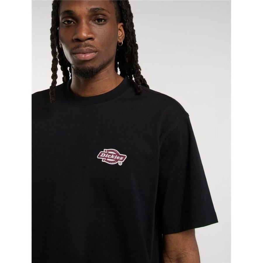 Kort�rmet T-shirt til M�nd Dickies Graysville Ss Sort #6