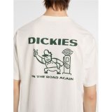 Kort�rmet T-shirt til M�nd Dickies Burns Ss Hvid #6
