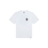 Kort�rmet T-shirt til M�nd Dickies Circle Ss Hvid #1
