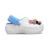 Tr�sko Crocs Zootopia Lined Platform Clog W Hvid #1