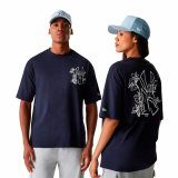 Kortrmet T-shirt til Mnd New Era New Era Mlb Floral Grphc Os Neyyan Marinebl #1