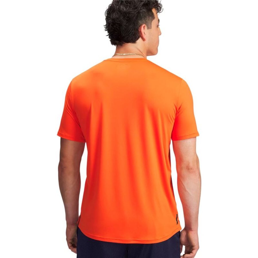 Kort�rmet Sport T-shirt Under Armour Vanish Energy Ss Orange #2