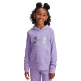 Sweatshirt med h�tte til piger Under Armour Rival Flc Shimmer Hdy Lavendel #3