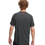 Kort�rmet T-shirt til M�nd Under Armour 1382796-002 M�rkegr� (L) #2
