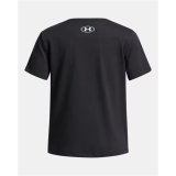 B�rne Kort�rmet T-shirt Under Armour Big Logo Sort #2