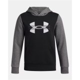 Sweatshirt med h�tte til piger Under Armour Rival Flc Cblck Grphc Hd Sort #2
