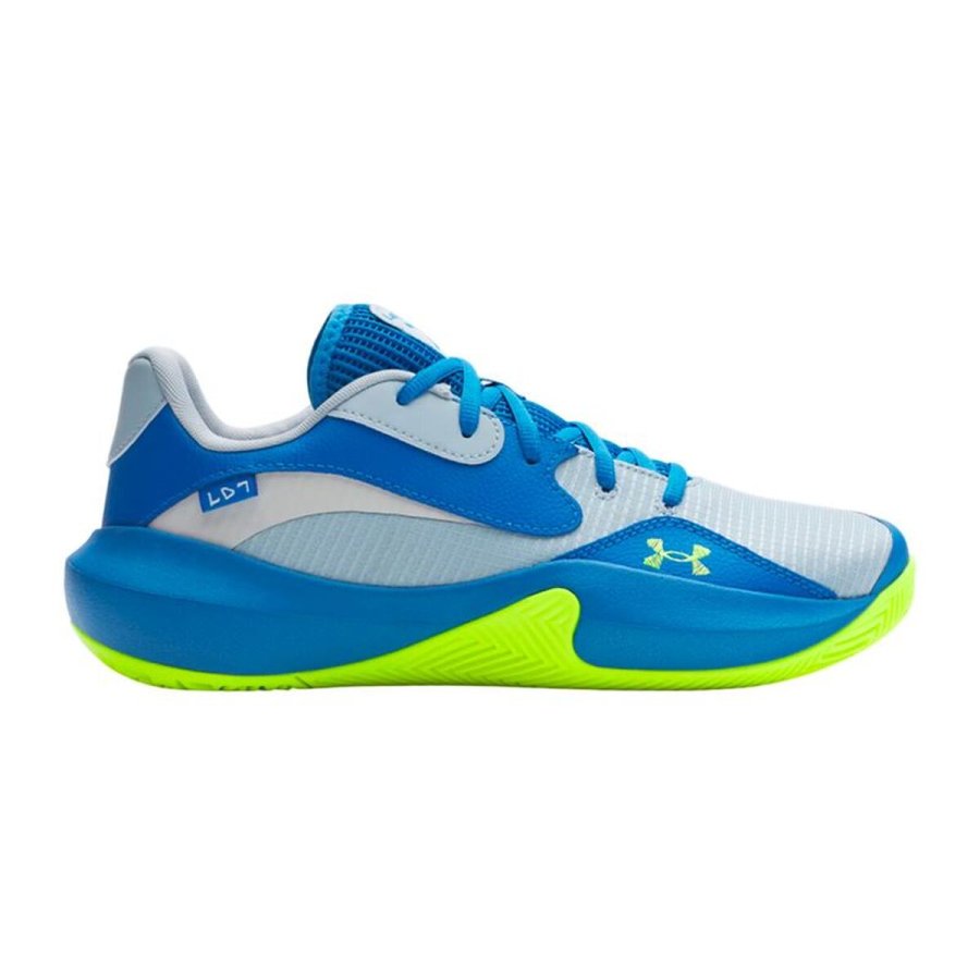 Basketballsko til voksne Under Armour Lockdown 7 Bl� #1