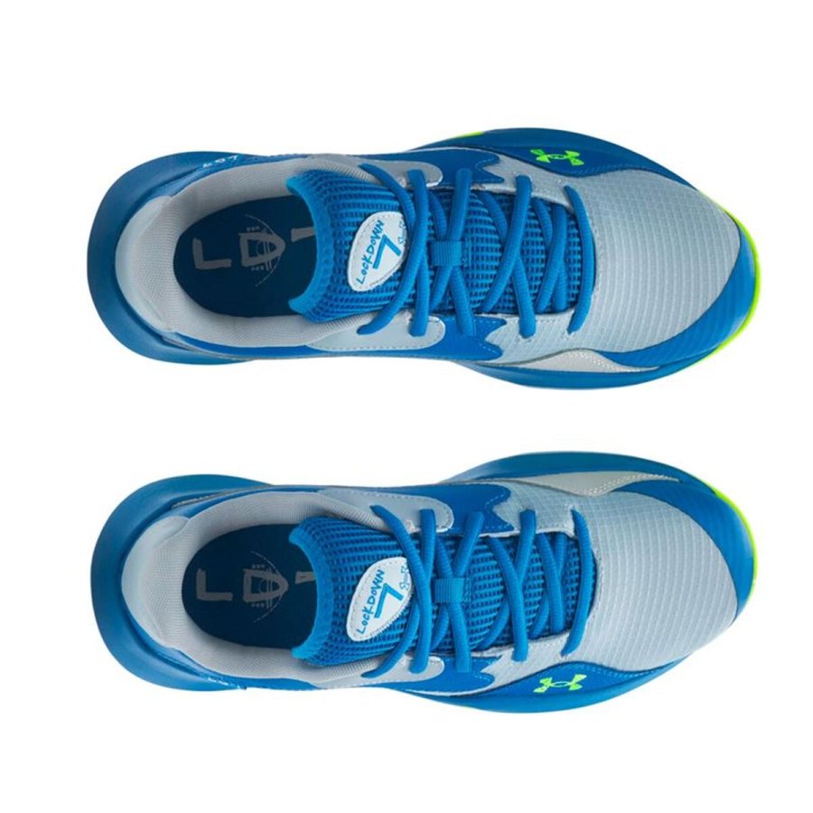 Basketballsko til voksne Under Armour Lockdown 7 Bl� #4