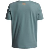 B�rne Kort�rmet T-shirt Under Armour Overlay Wm Ss Gr�n #2
