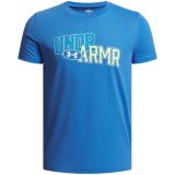 B�rne Kort�rmet T-shirt Under Armour Overlay Wm Ss Bl� #1