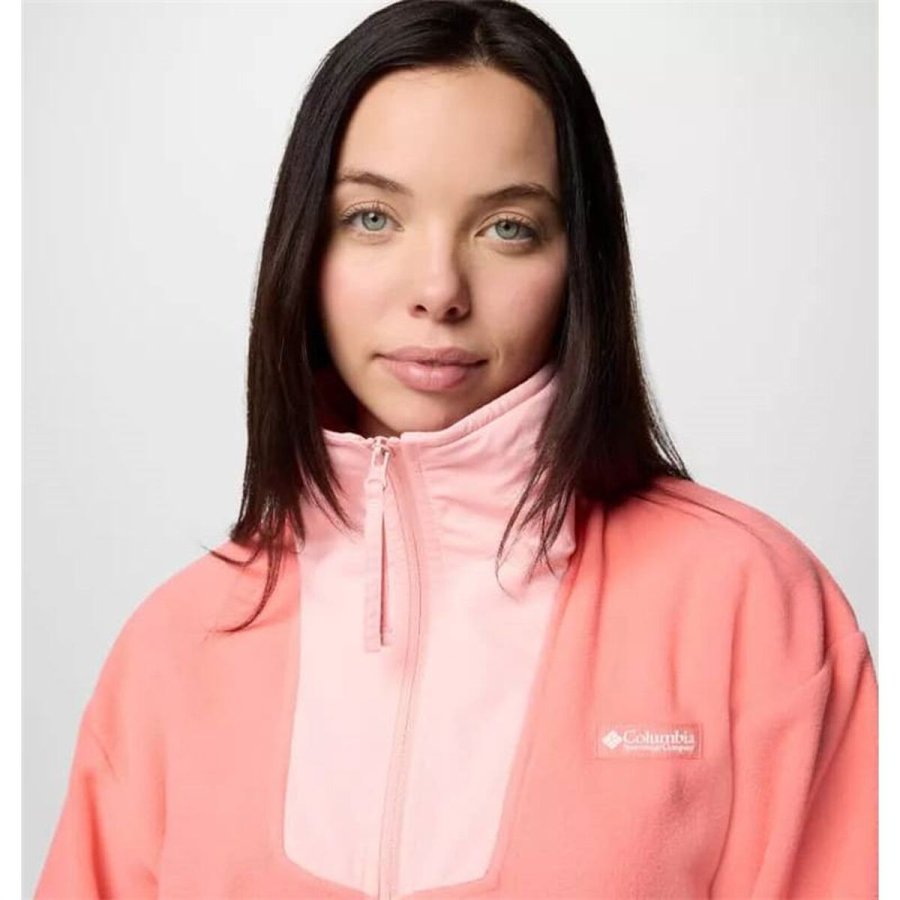 Fleecefor Columbia Sequoia Grove Full Zip Laksefarvet Dame #3