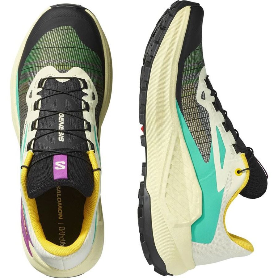 Trail l�besko til m�nd (bjergl�b) Salomon Genesis Beige #4