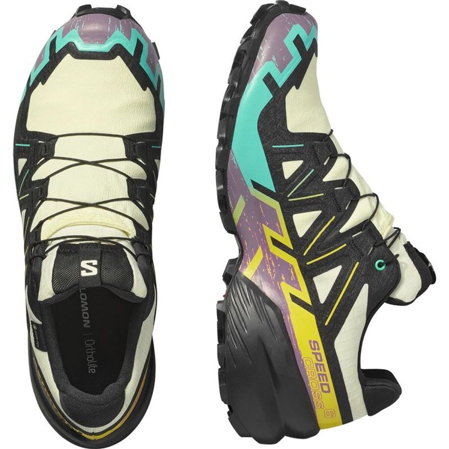 Trail l�besko til kvinder Salomon Speedcross 6 Gtx Lilla #4