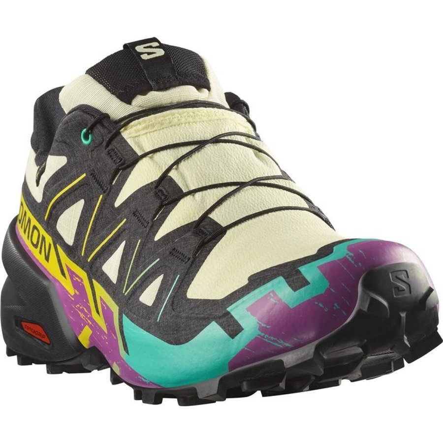 Trail l�besko til kvinder Salomon Speedcross 6 Gtx Lilla #5