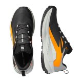 Trail l�besko til m�nd (bjergl�b) Salomon Genesis Gtx Sort Orange #4