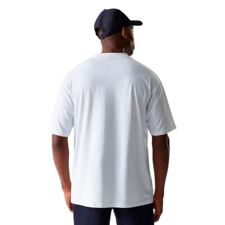 Kort�rmet T-shirt til M�nd New Era MLB Le Midi Os Hvid #2