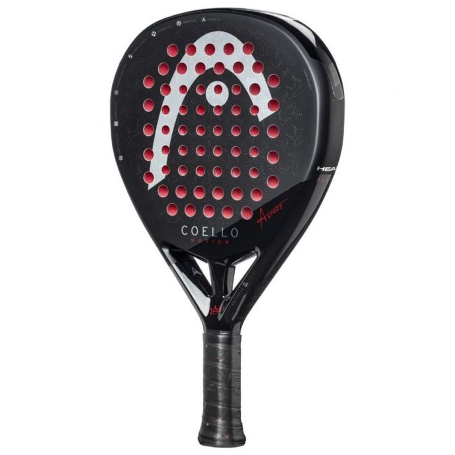 Padel bat Head Coello Motion 2025 Sort Kulfiber #2