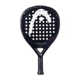 Padel bat Head Coello 2025 Sort Kulfiber #1