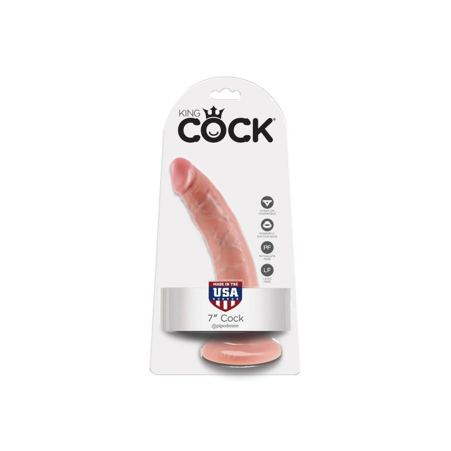 Realistisk penis Pipedream King Cock Natur #3