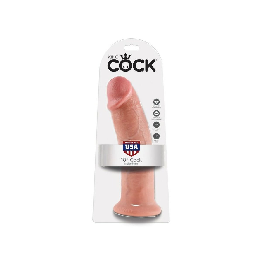 Realistisk penis Pipedream King Cock Natur #3