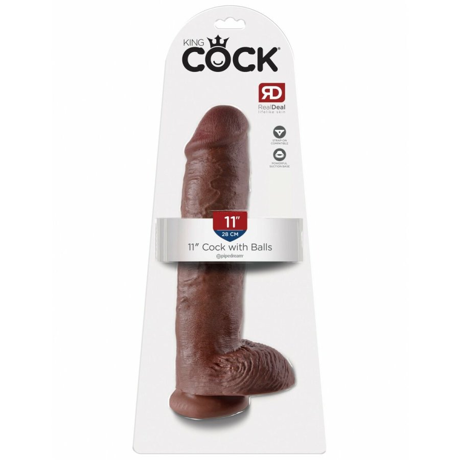 Realistisk Dildo Pipedream King Cock PVC #3