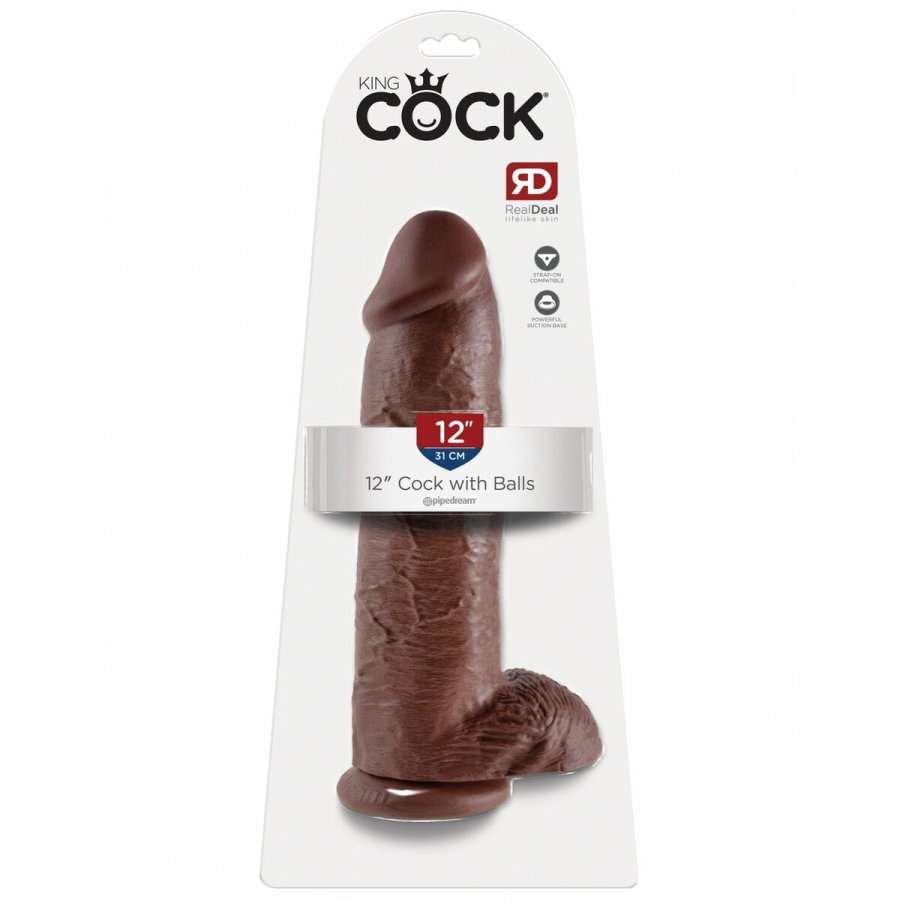 Realistisk Dildo Pipedream King Cock PVC #3