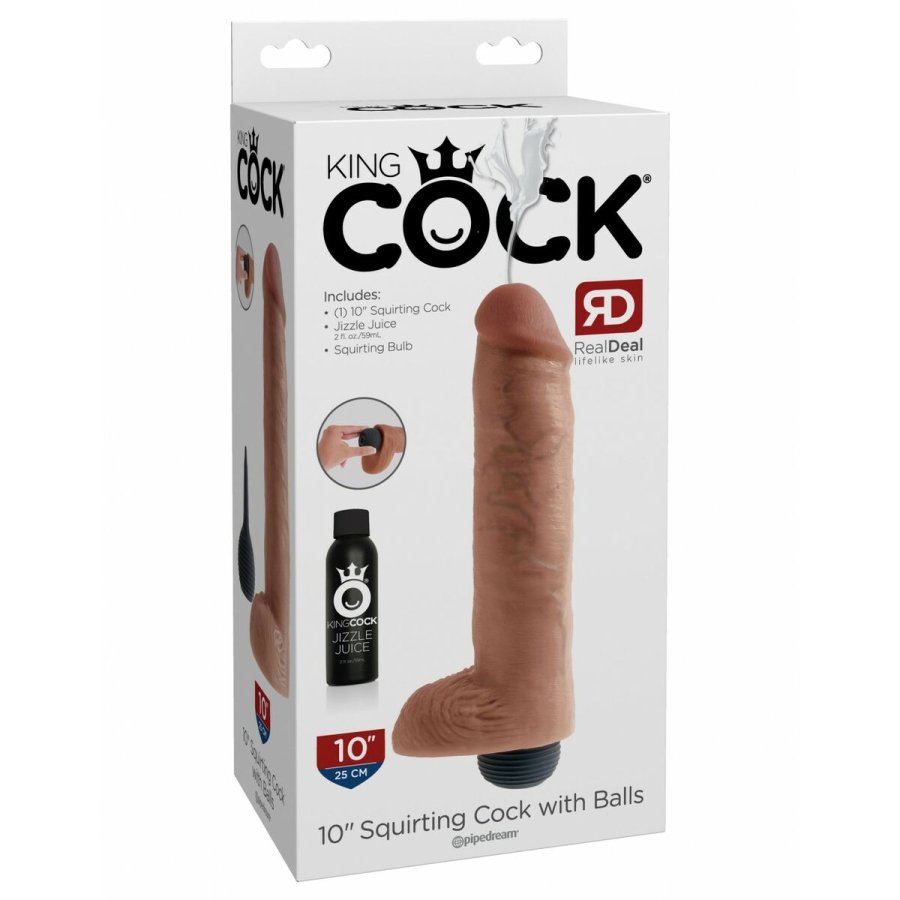 Realistisk Dildo Pipedream King Cock PVC Silikone #3
