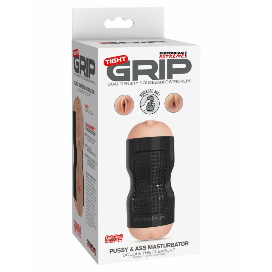 Udholdenhed Jack Ass Pipedream Tight Grip Pussy & Ass Masturbator Sort #1