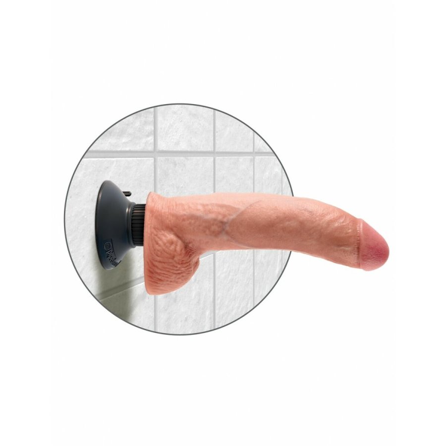 Realistisk Dildo Pipedream - King Cock Natur #9