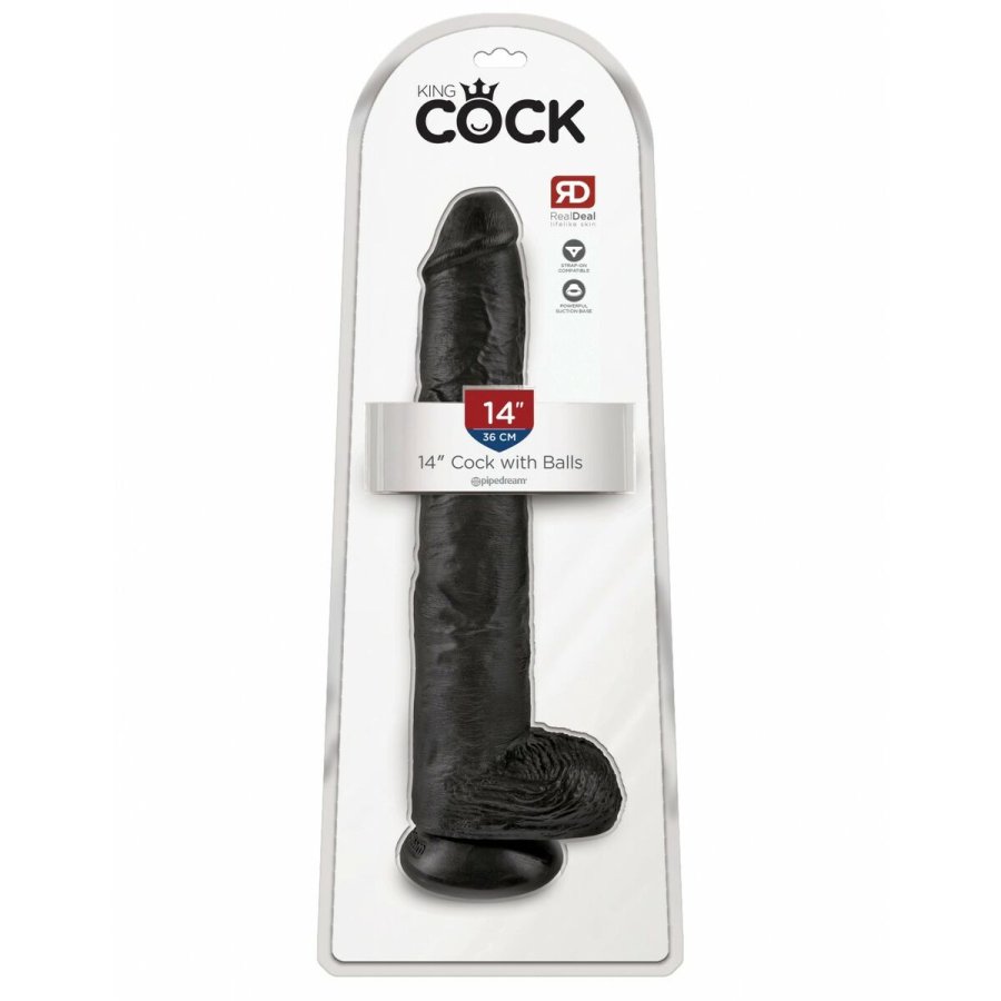 Realistisk Dildo Pipedream King Cock PVC #3