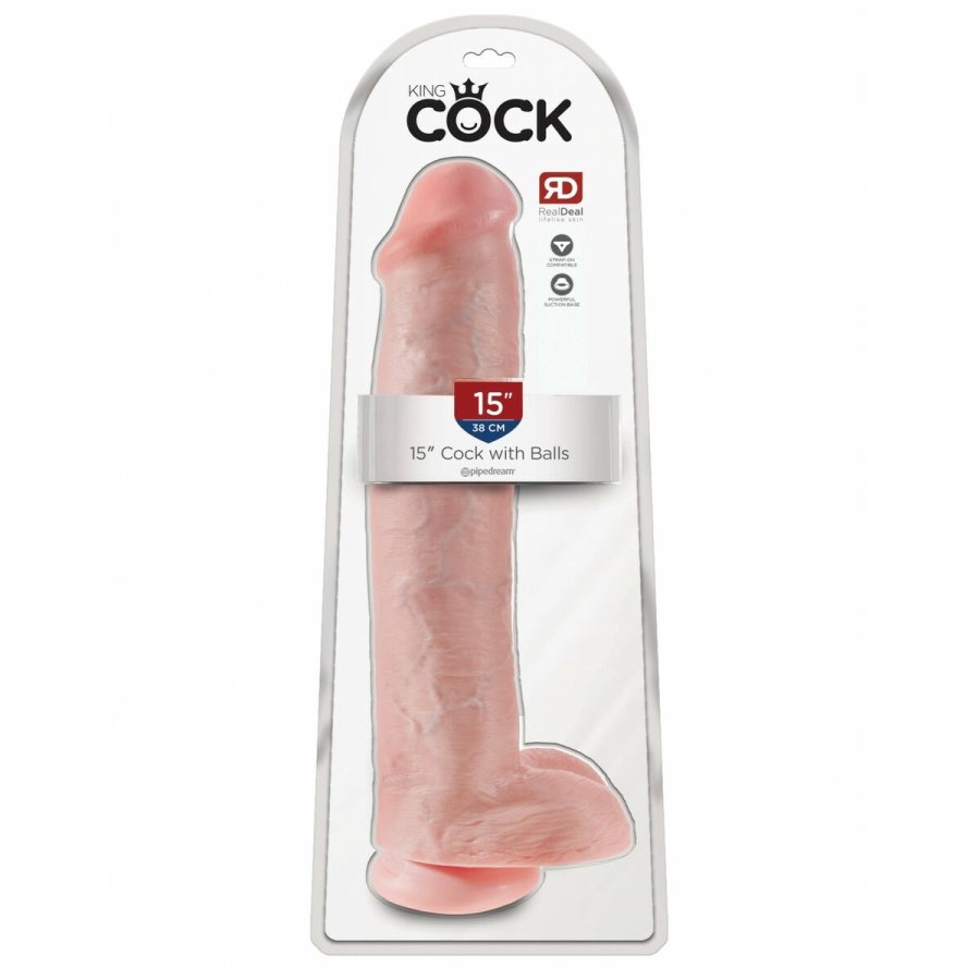 Realistisk Dildo Pipedream King Cock PVC #3