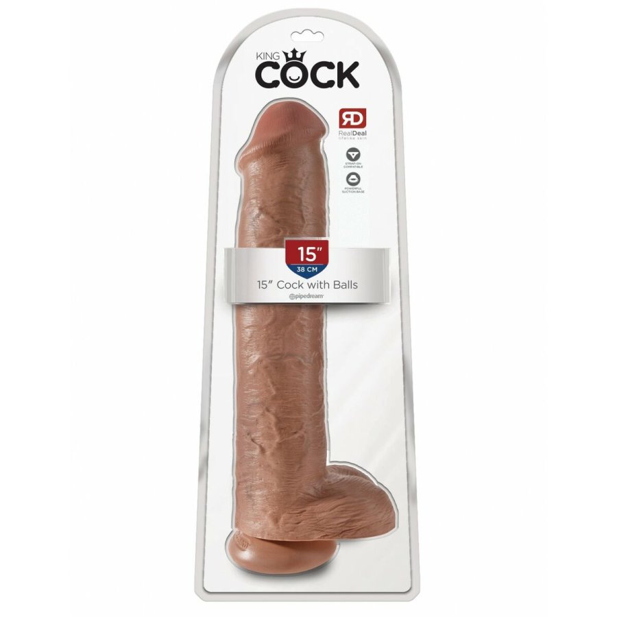 Realistisk Dildo Pipedream King Cock PVC #3