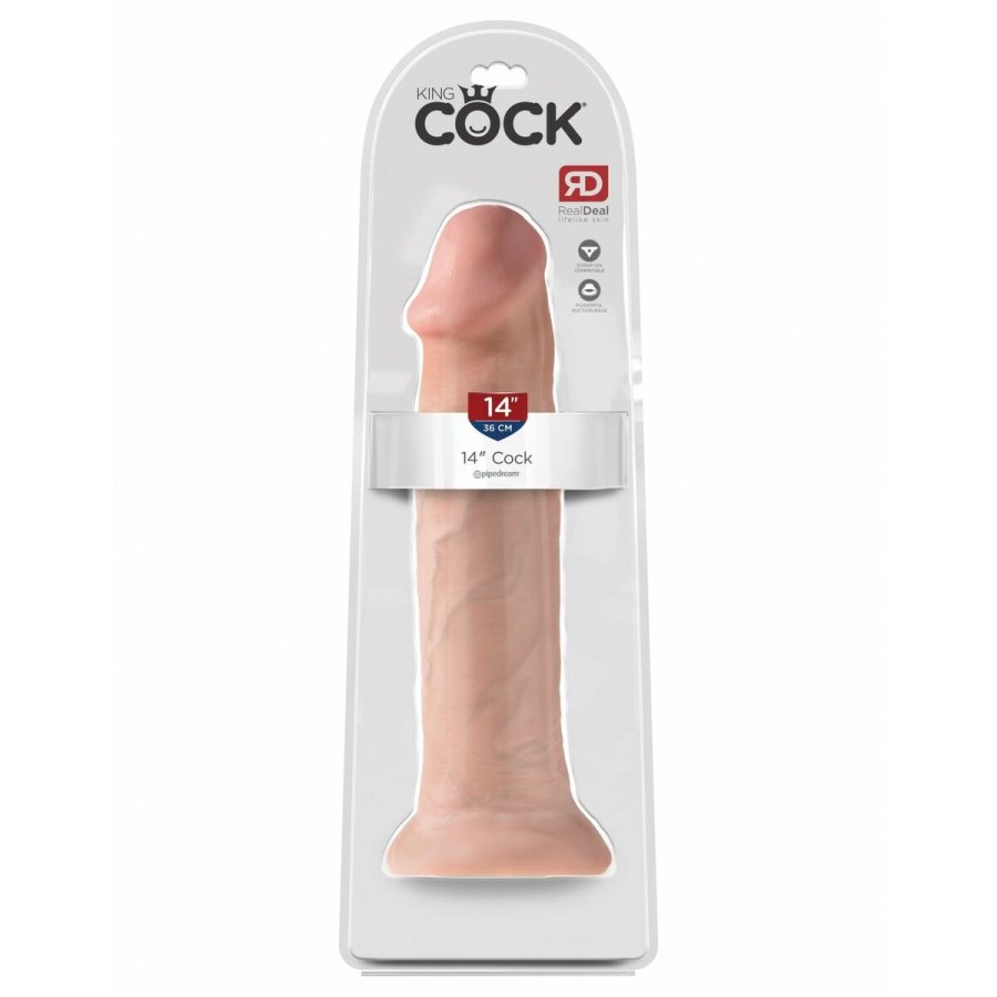 Realistisk Dildo Pipedream King Cock PVC #3
