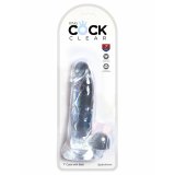 Dildo Pipedream King Cock Clear #3