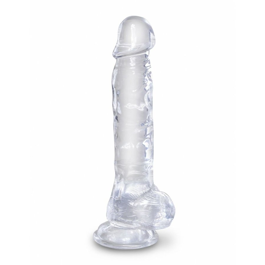 Realistisk Dildo Pipedream King Cock Clear #1