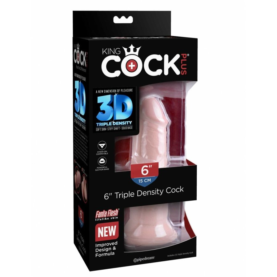 Dildo Pipedream King Cock Plus Natur #3