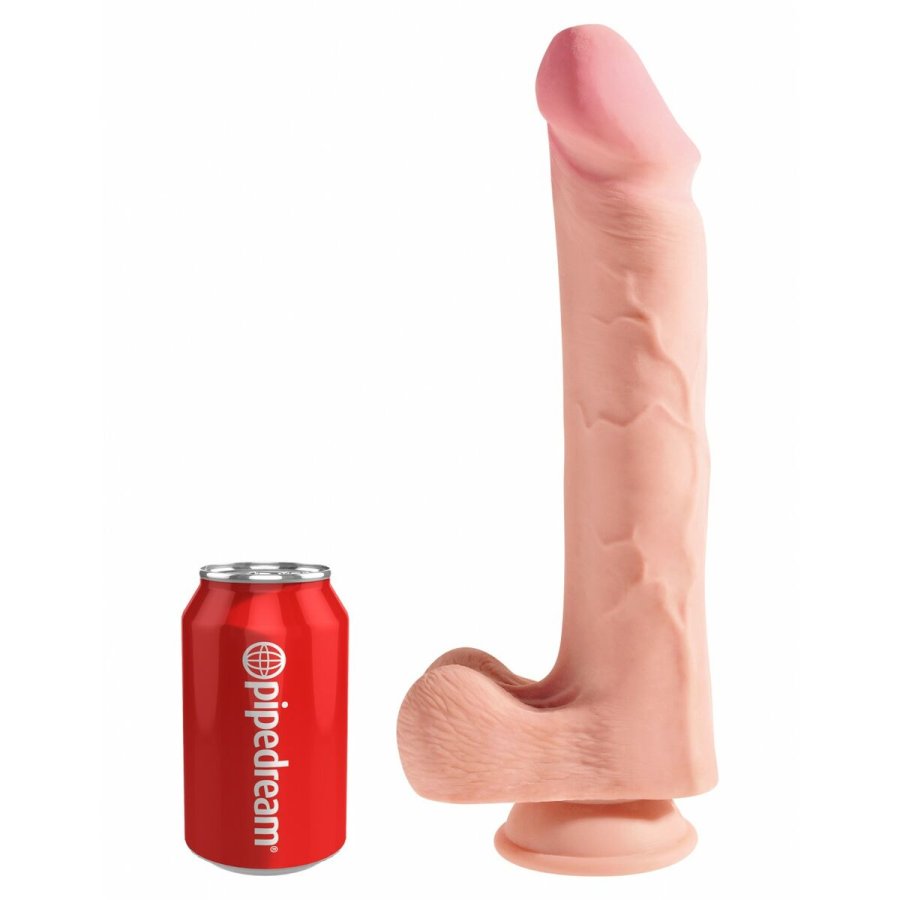 Realistisk Dildo Pipedream King Cock Plus TPE #7