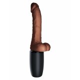 Vibrator Pipedream King Cock Plus Brun #9