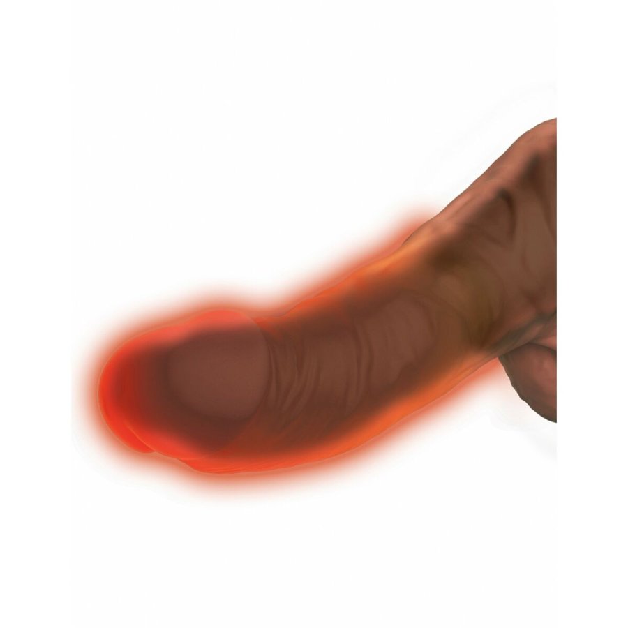 Vibrator Pipedream King Cock Plus Brun #13