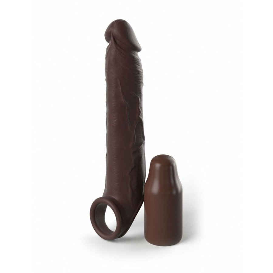 Penis cover Pipedream Fantasy X-tensions Elite Brun #1
