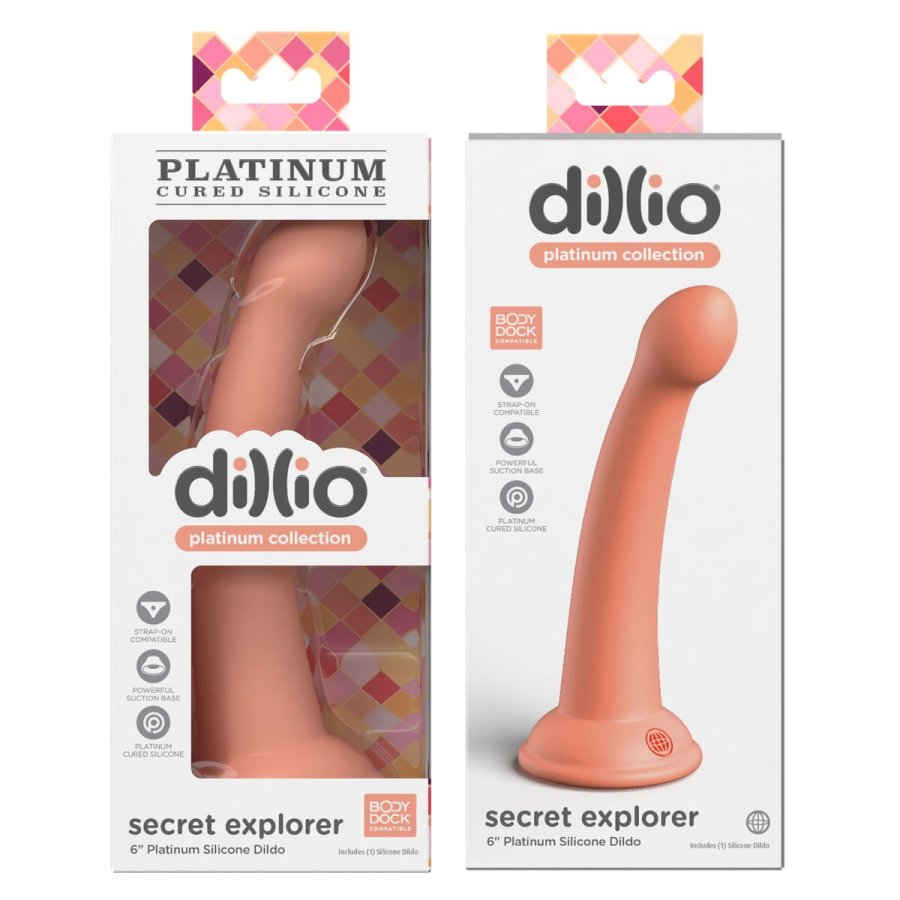 Dildo Pipedream Dillio Platinum Orange #7