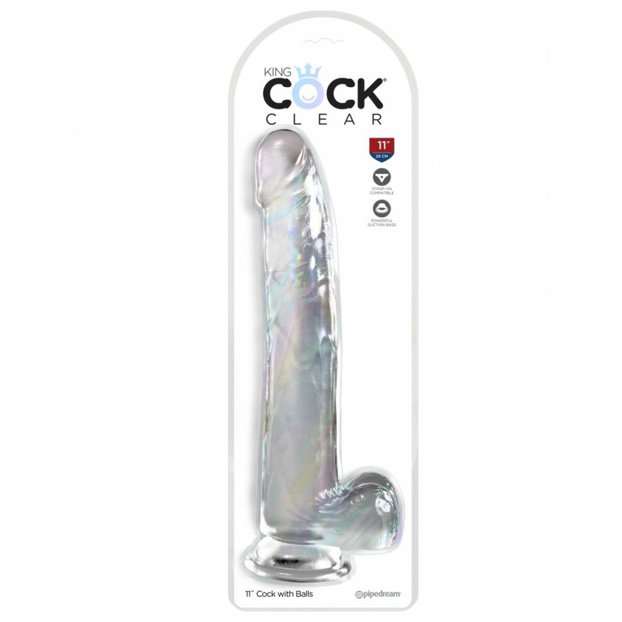 Dildo Pipedream King Cock Clear #3