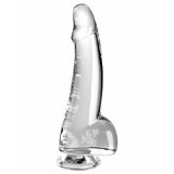 Dildo Pipedream King Cock Clear TPE #1