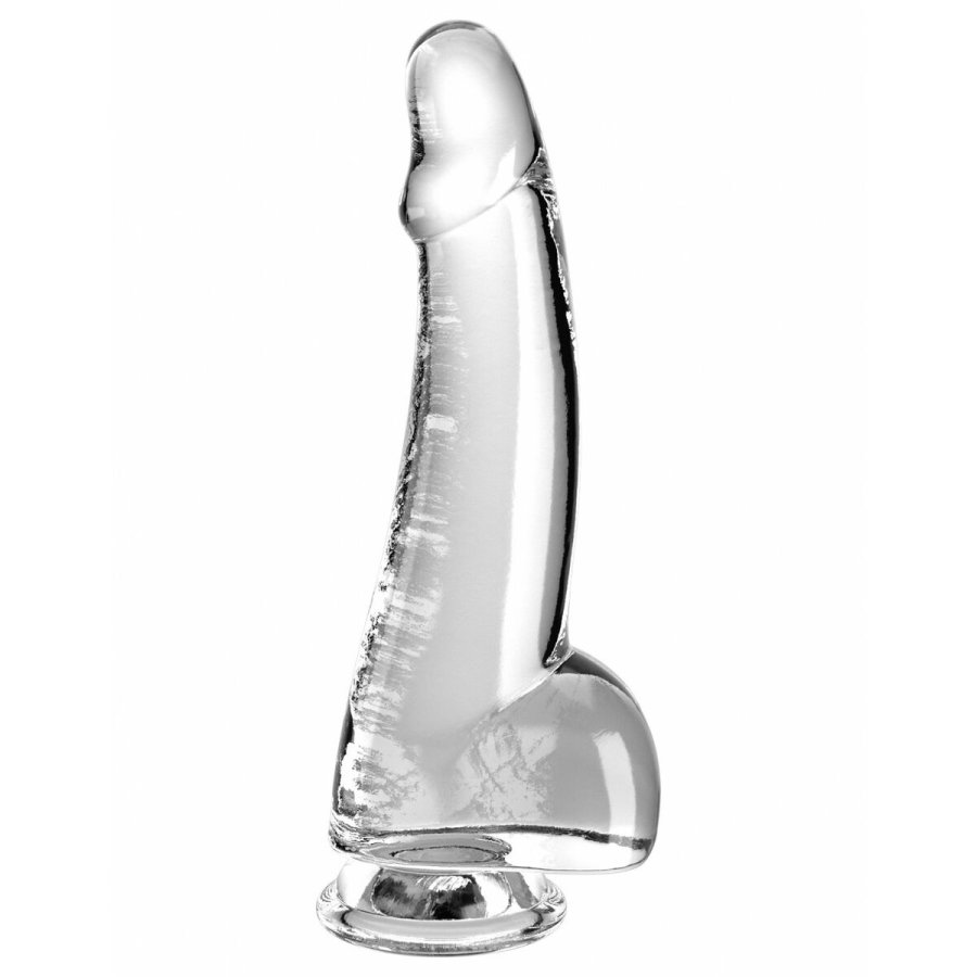 Dildo Pipedream King Cock Clear TPE #1