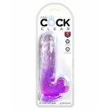 Dildo Pipedream King Cock Clear TPE #3